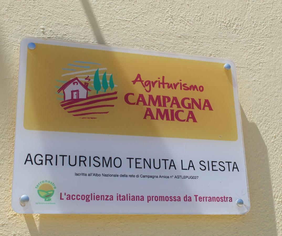 Agriturismo Tenuta La Siesta กัลลีโปลี ภายนอก รูปภาพ